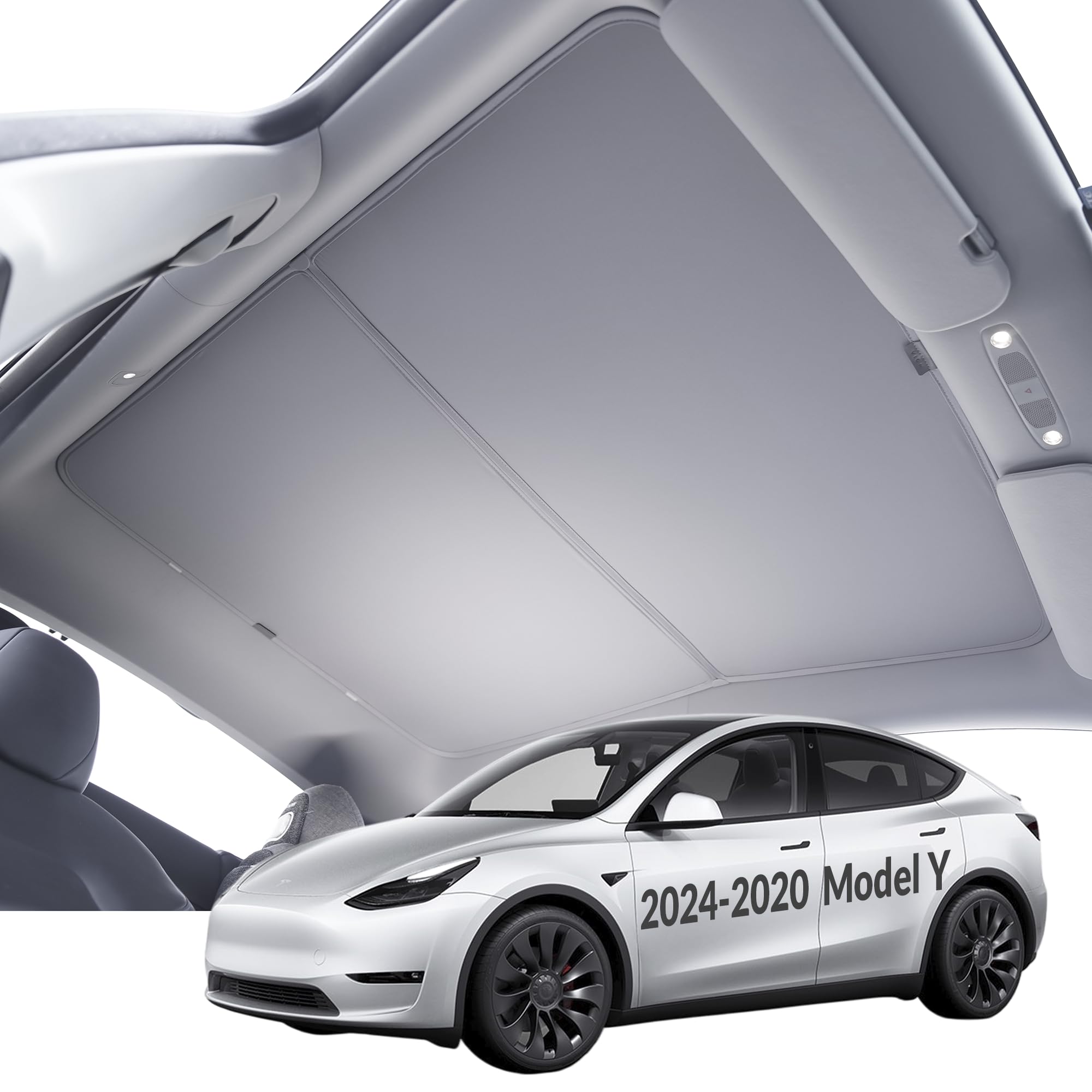 Amazon.co.jp: VION Tesla モデルYルーフサンシェード (2024-2020年